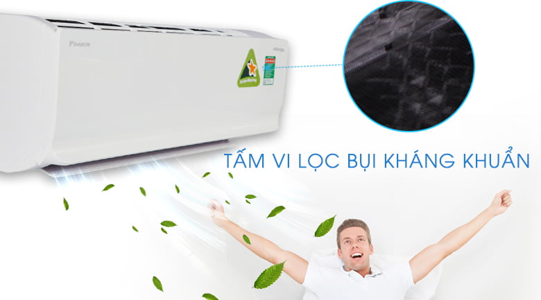 Điều Hòa Treo Tường Daikin Inverter 2 Chiều 8.500 BTU (FTHF25RAVMV/RHF25RAVMV) chất lượng tốt